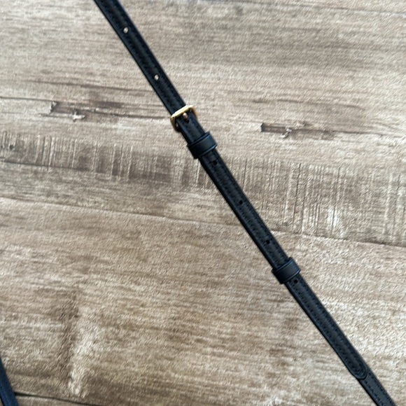 Coach mini camera bag signature canvas gold brown black crossbody shoulder bag - Picture 9 of 17